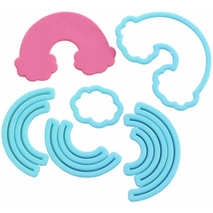 Rainbow Cookie Cutter Set