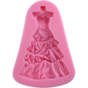 3D Wedding Dress Silicone Mold