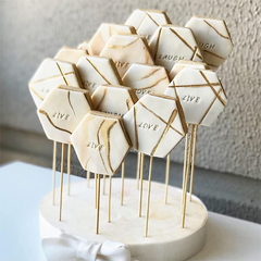 Stainless Steel Hexagon Cookie Cutter Set