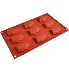 Silicone Baking Tray Shell Shape - 9 Cavity