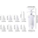 Silicon Icing Nozzle Set 7Pcs