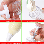 Silicon Icing Nozzle Set 7Pcs