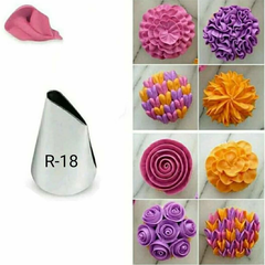 Stainless Steel Rose Flower Making Nozzle