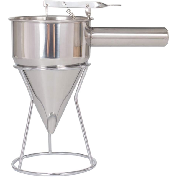 Waffle Pan Cake Batter Dispenser Steel