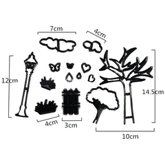 Park Tree Cookies Cutter Set