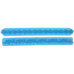 Fondant Cake Border Cutter 2Pcs