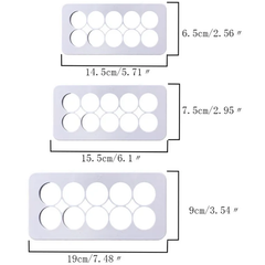 Circle Geometric Multi Fondant Cake Cutter 3Pcs Set