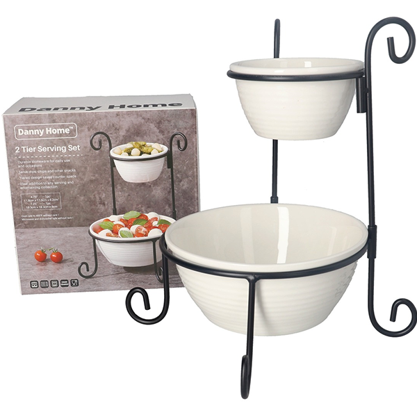Danny Home 2 Tier Serving Set