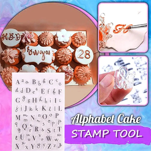 Multiple Style Alphabet Silicone Rubber Stamp