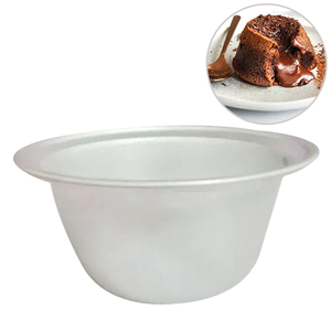Lava Cake Baking Mold Aluminium Simple –