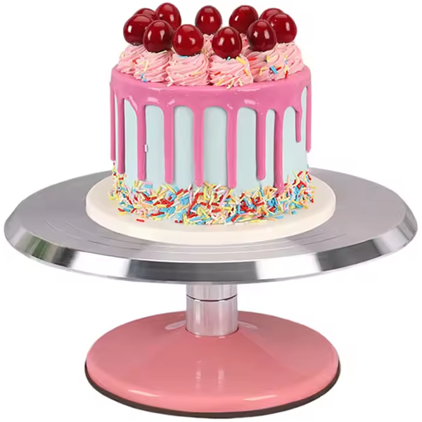 Aluminium Cake Rotating Turntable Large Size