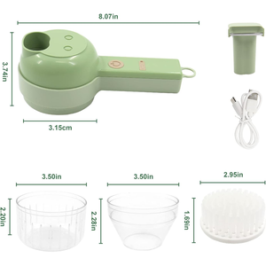 4in1 Rechargeable Vegetable Slicer