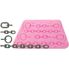 Vintage Chain Border Silicone Mold