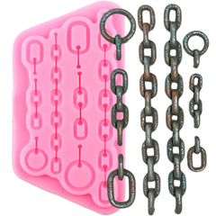 Vintage Chain Border Silicone Mold