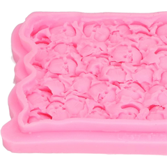 Rosette Silicone Cake Border Mold