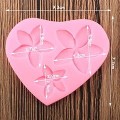 Plumeria Silicone Mold