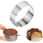 Cake Leveler Layer Slicer Ring (16-20cm)