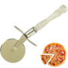 Acrylic Handle Pizza Cutter Steel