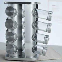 Salt & Pepper Stainless Steel 16pcs Set