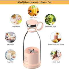 Glass Bottle Portable USB juicer Rechargeable