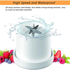 Glass Bottle Portable USB juicer Rechargeable