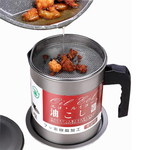 Stainless Steel Grease Container and Strainer