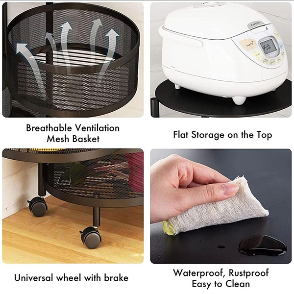 360 Degree Rotating Vegetable Basket