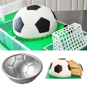 Aluminum Football Ball Cake Pan