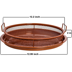 Nonstick Round Crisper Tray