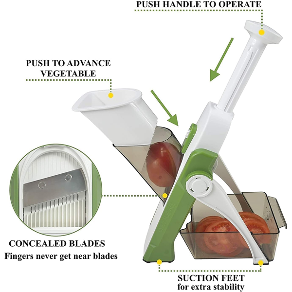 Table Spring Cutter Multipurpose Spring Slicer Vegetable Cutter – Bakeware.pk