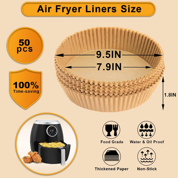 Disposable Air Fryer Paper Liners