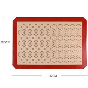 Silicone Baking Mat Sheet With 70 Circles Pattern For Macarons