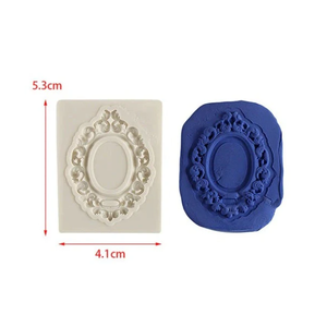 Photo Frame Silicone Fondant Mold