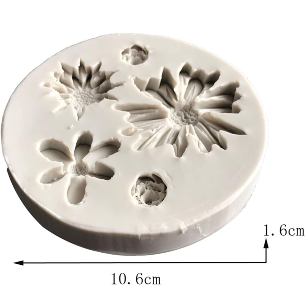 Sunflower Silicone Fondant Mold