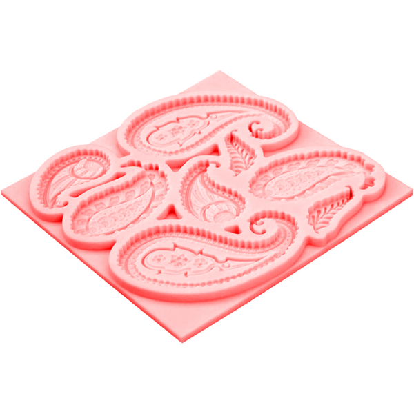 Paisley Pattern Silicone Mold