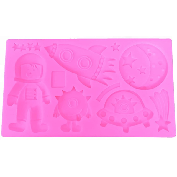 Astronaut/Space Themed Silicone Mold