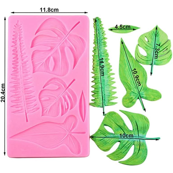 Turtle Leaves Silicone Cake Mold