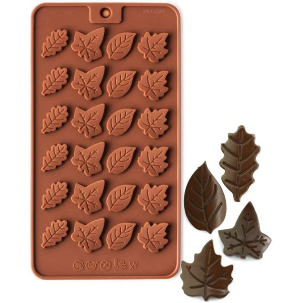 Silicone Chocolate Mold Maple Leaf