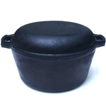 2-in-1 Dutch Oven With Skillet Lid