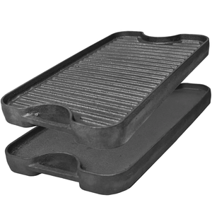 Cast Iron Reversible Grill Griddle