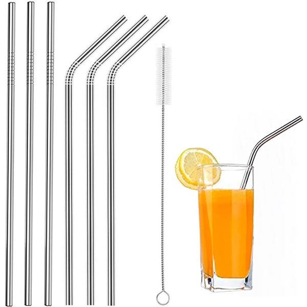 Stainless Steel Straws Set