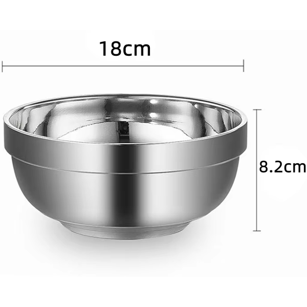 Stainless Steel Korean Salad Bowl