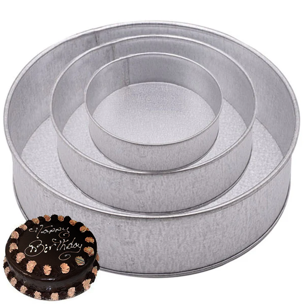 Round Cake Pans 3Pcs Set