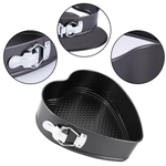 3Pcs Heart Shaped Cake Pan Set