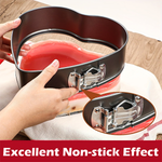 3Pcs Heart Shaped Cake Pan Set