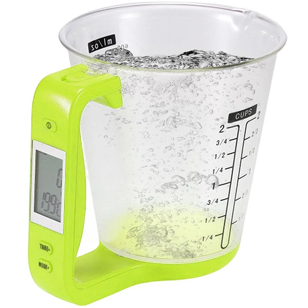 Digital Scale With Measuring Cup