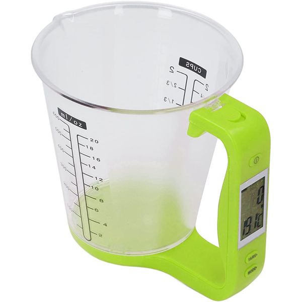 Digital Scale With Measuring Cup
