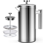 Double Walled Insulated French Press Coffee Pot