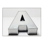 Alphabet Letter A Steel Cake Mold