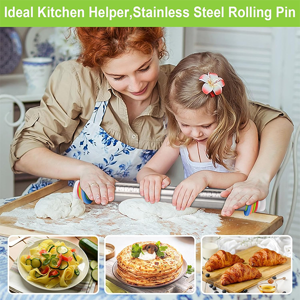Stainless Steel Adjustable Rolling Pin